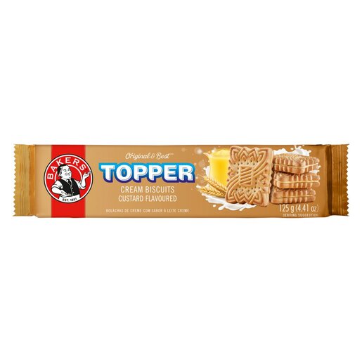 Topper Custard 12 x 125g