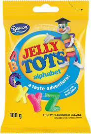 Beacon Jelly Tots Alphabet 40 x 100g