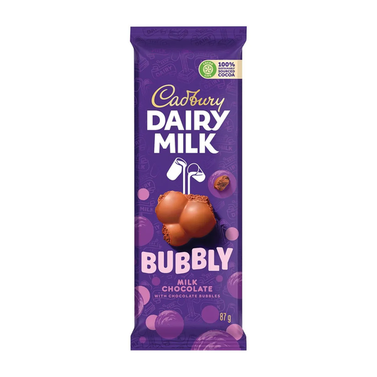 Cadbury Bubbly Milk 24 x 87g