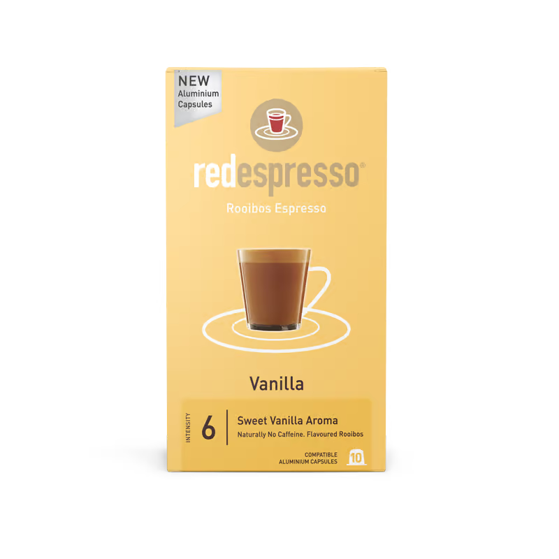 Red Espresso Vanilla Rooibos Capsules 10's