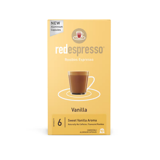 Red Espresso Vanilla Rooibos Capsules 10's
