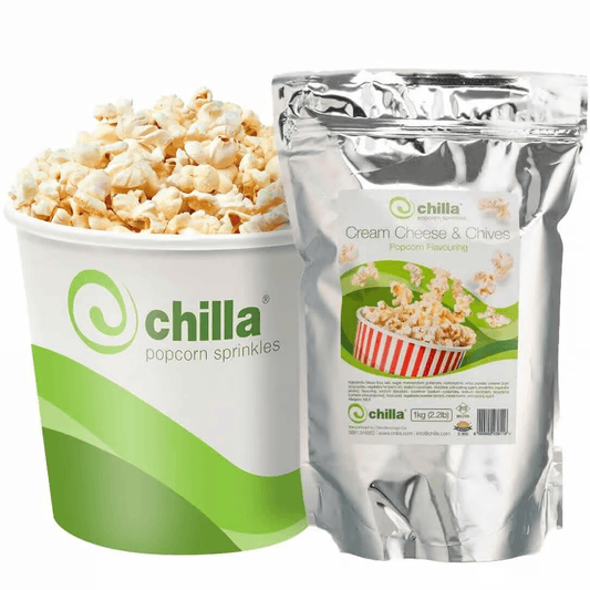 Chilla Cream Cheese & Chives Popcorn Sprinkles 1kg