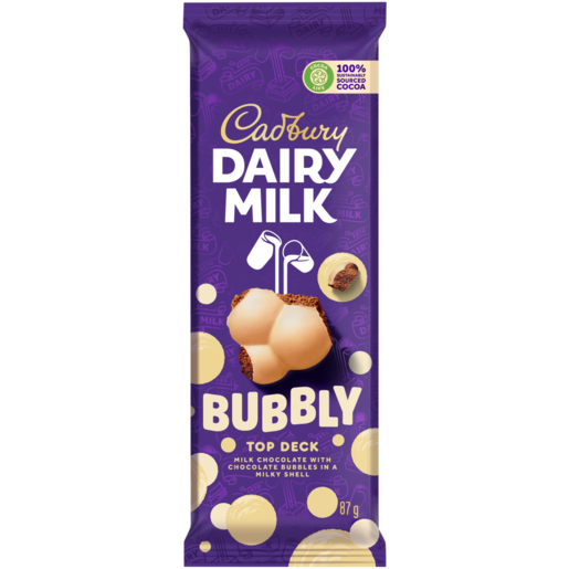 Cadbury Bubbly Top Deck 24 x 87g