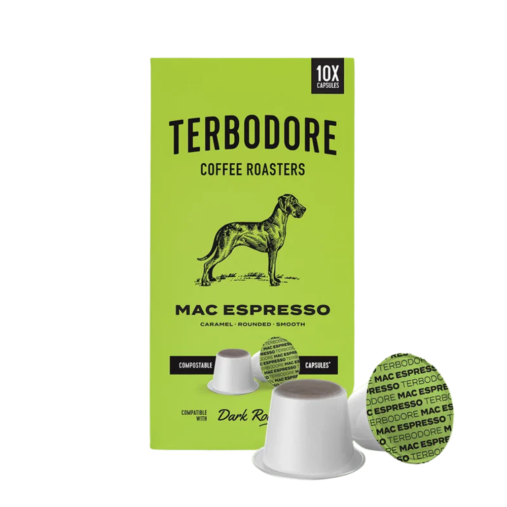 Terbodore Mac Espresso Coffee Capsules 10's