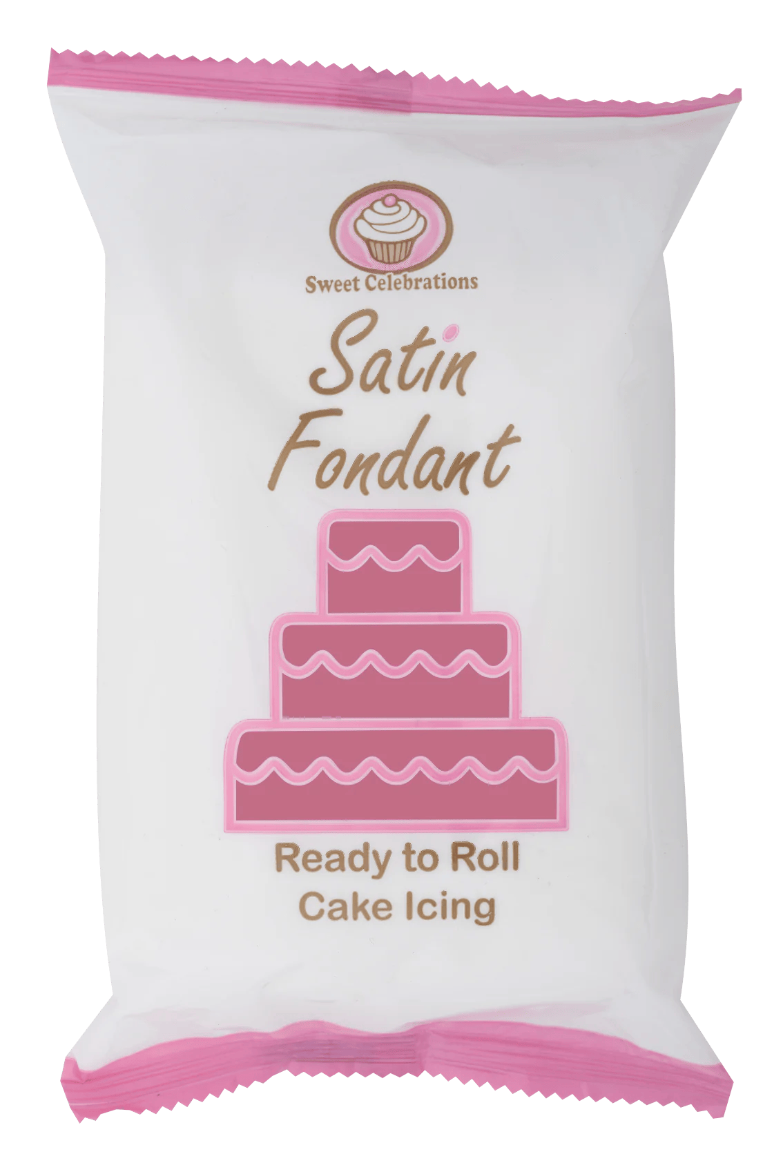 Sweet Celebration Satin Fondant 500g - Hot Pink