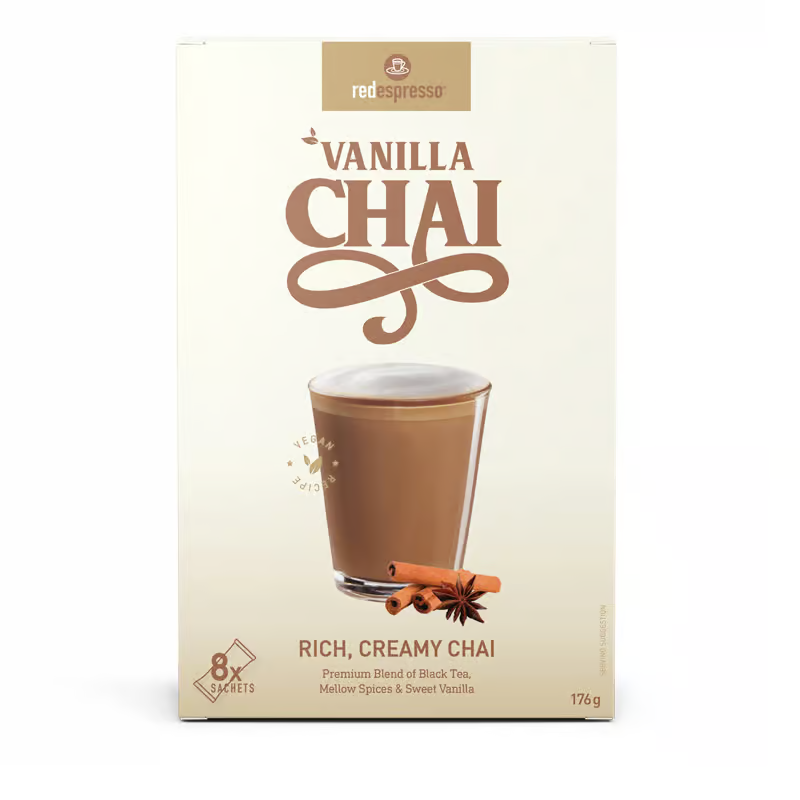 Red Espresso Instant Vanilla Chai Sachets 8's