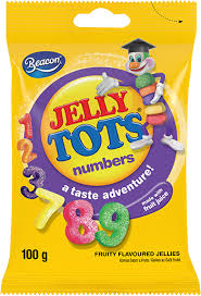 Beacon Jelly Tots Numbers 40 x 100g