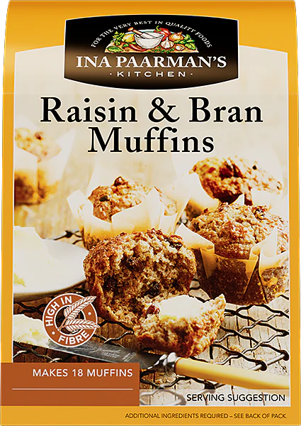 Ina Paarman's Raisin & Bran Muffin Mix 700g