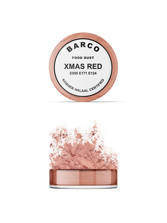 Barco Xmas Red Sparkly Dust (White Label)