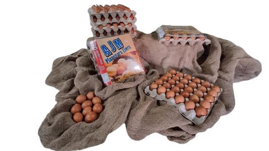 AJM Poultry Extra Large Eggs - 15 Dozen (6 x 30's - 180 Eggs)