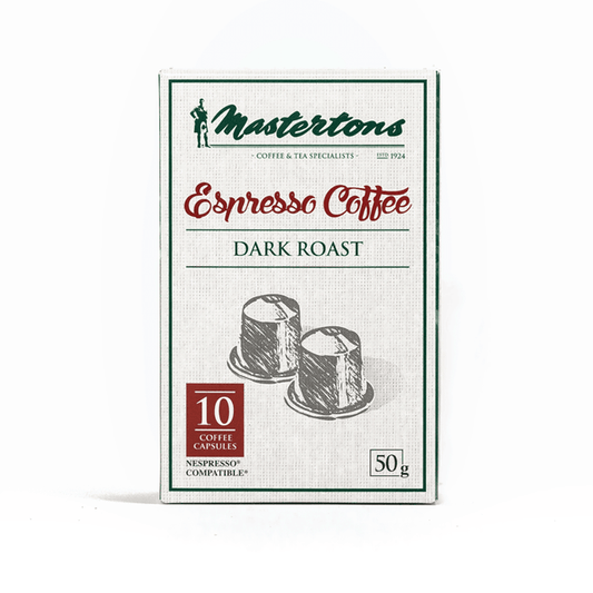 Mastertons Dark Roast Coffee Capsules 10's
