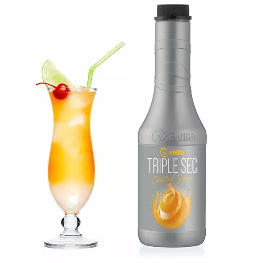 Chilla Tripple Sec Gourmet Syrup 1lt