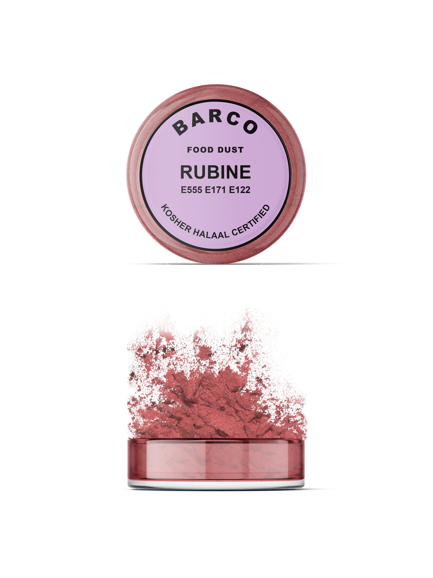 Barco Rubine Pearly Dust 10ml (Lilac Label)