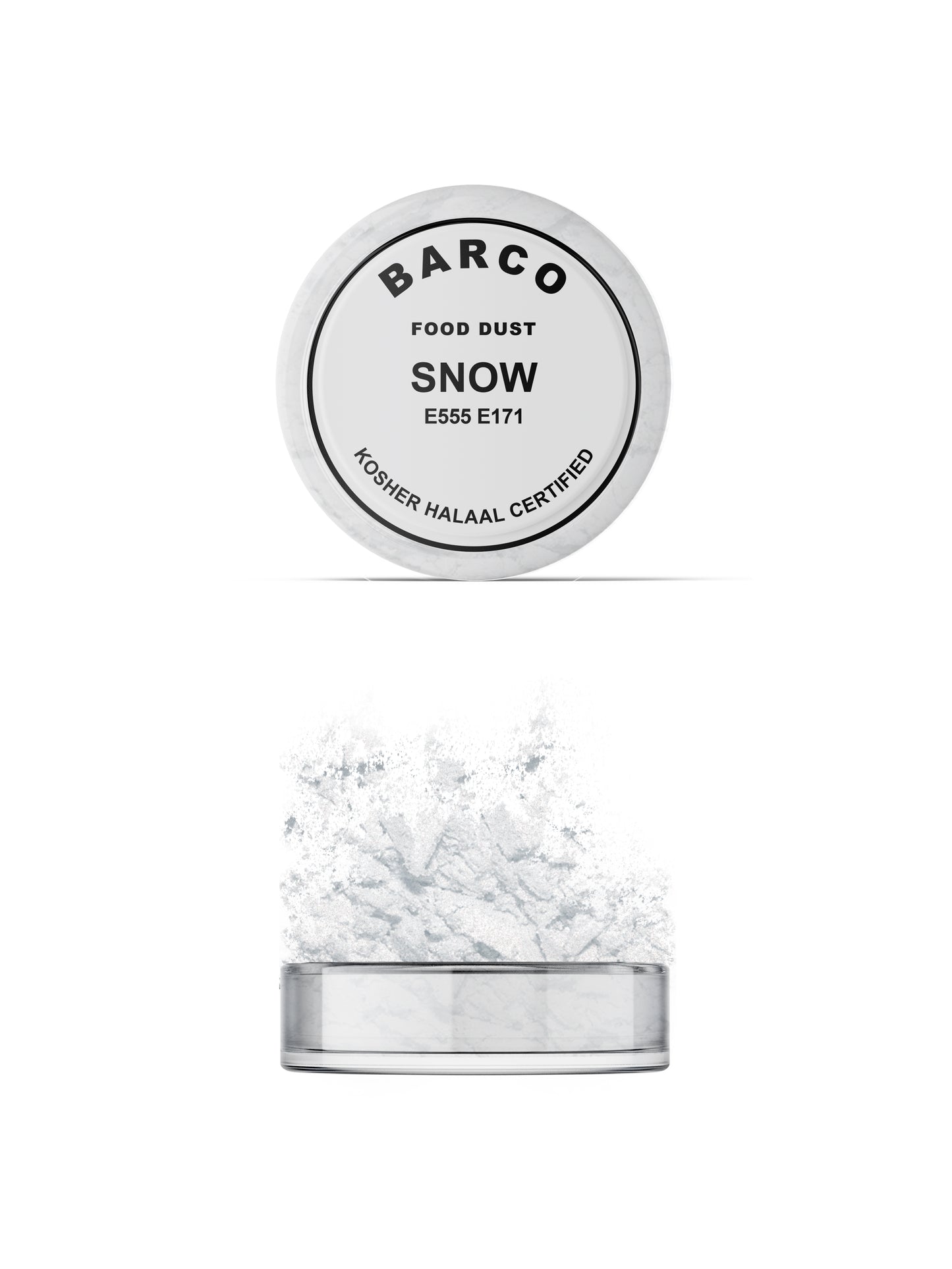 Barco White Sparkly Dust 10ml (White Label)