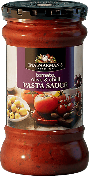 Ina Paarman's Tomato Olive & Chili Pasta Sauce 400g
