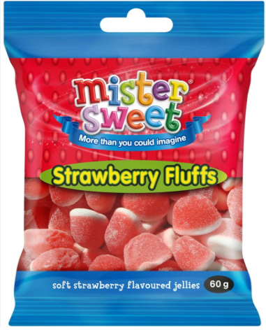 Strawberry Fluffs 24 x 60g