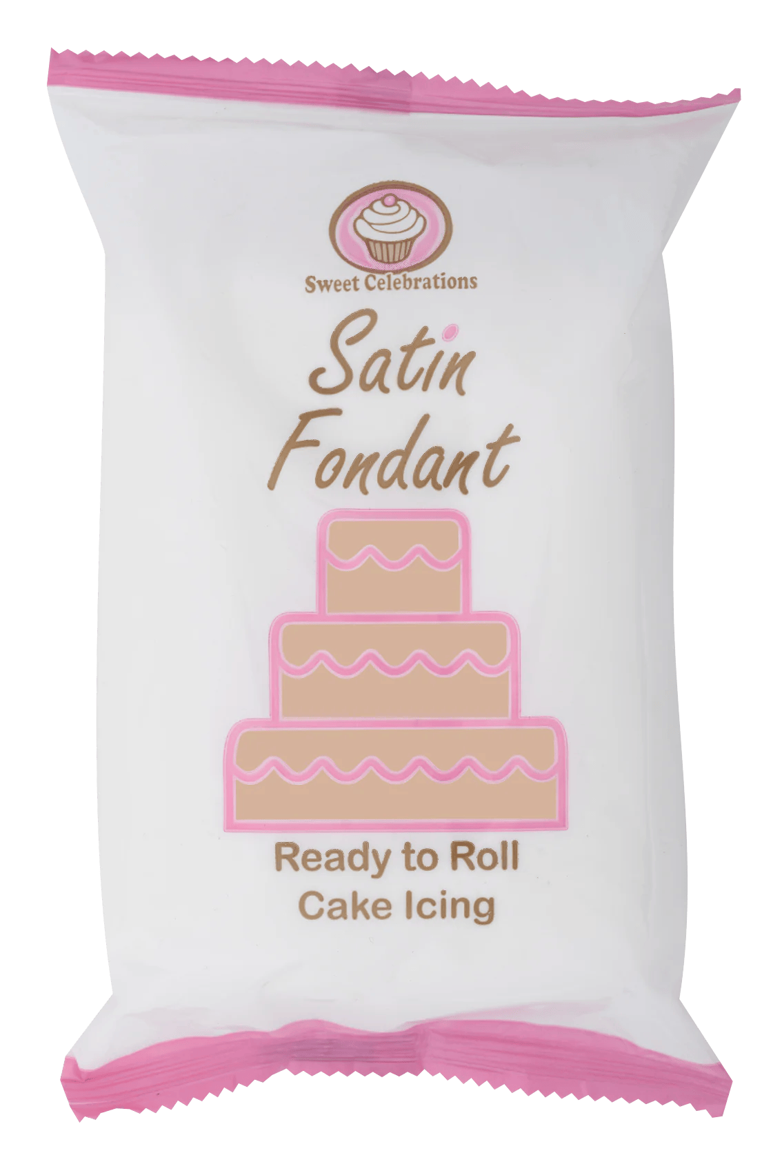 Sweet Celebration Satin Fondant 500g - Nude