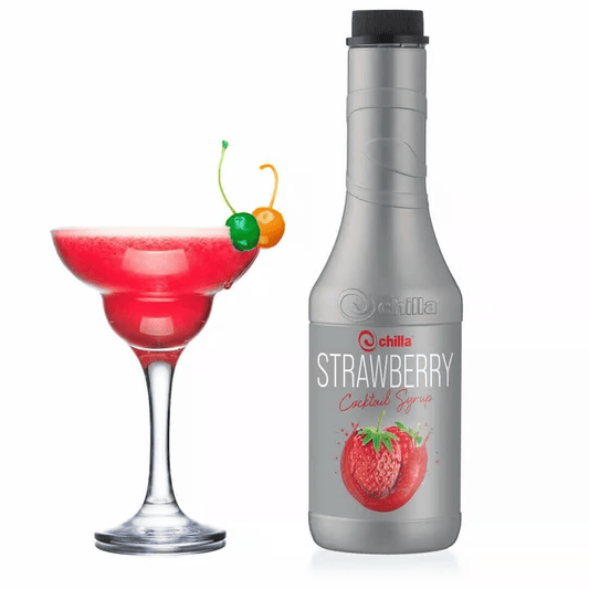 Chilla Strawberry Gourmet Syrup 1lt