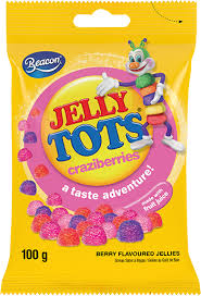 Beacon Jelly Tots Craziberries 40 x 100g