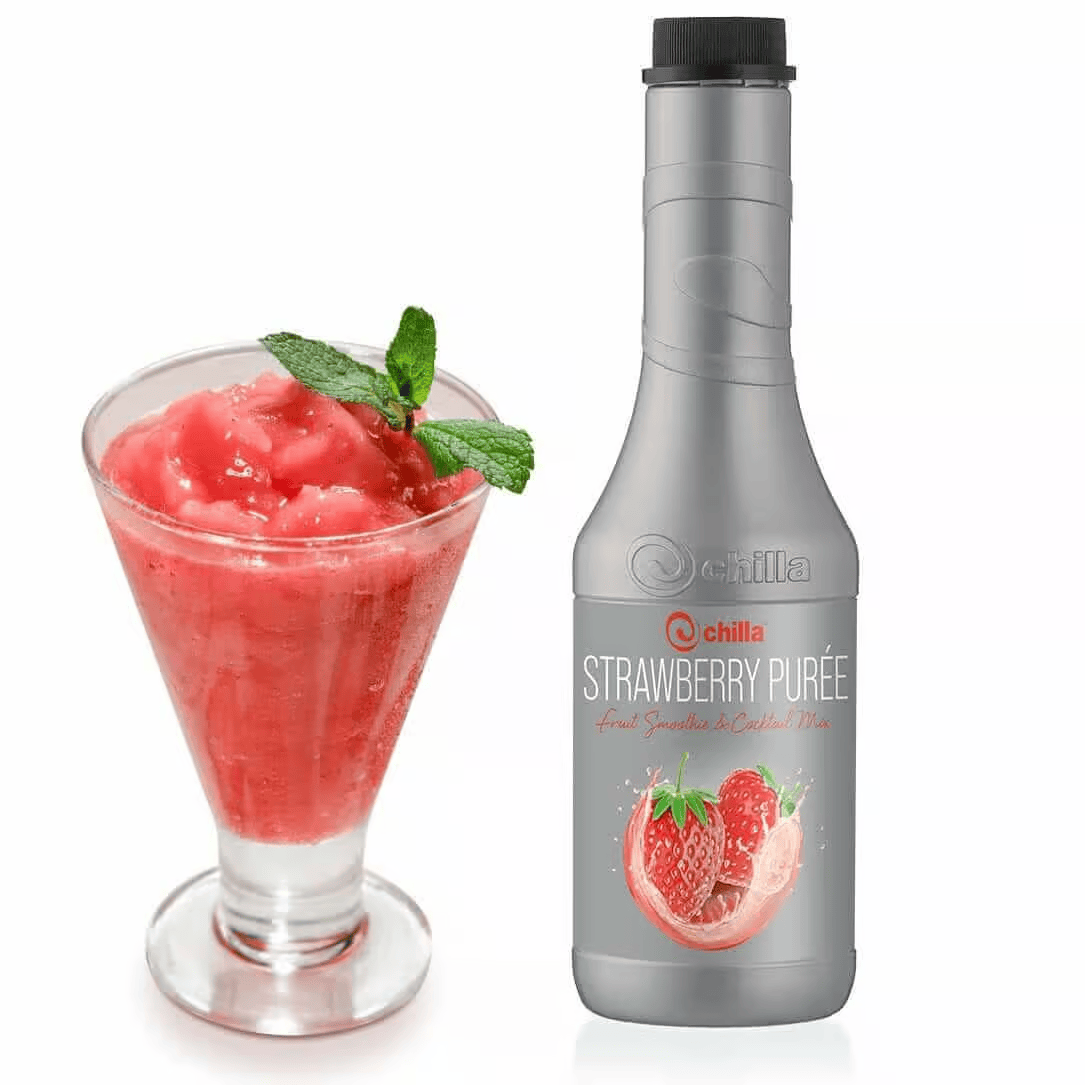 Chilla Strawberry Puree 1lt