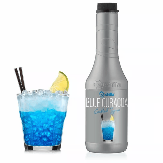 Chilla Blue Curacoa Gourmet Syrup 1lt