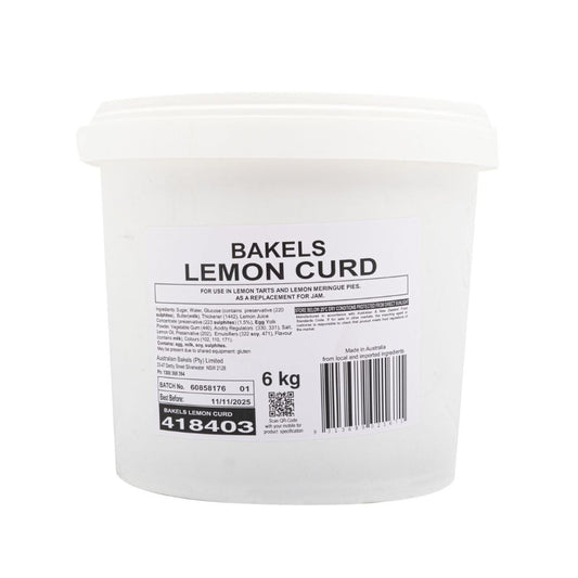 Bakels Lemon Curd 6kg