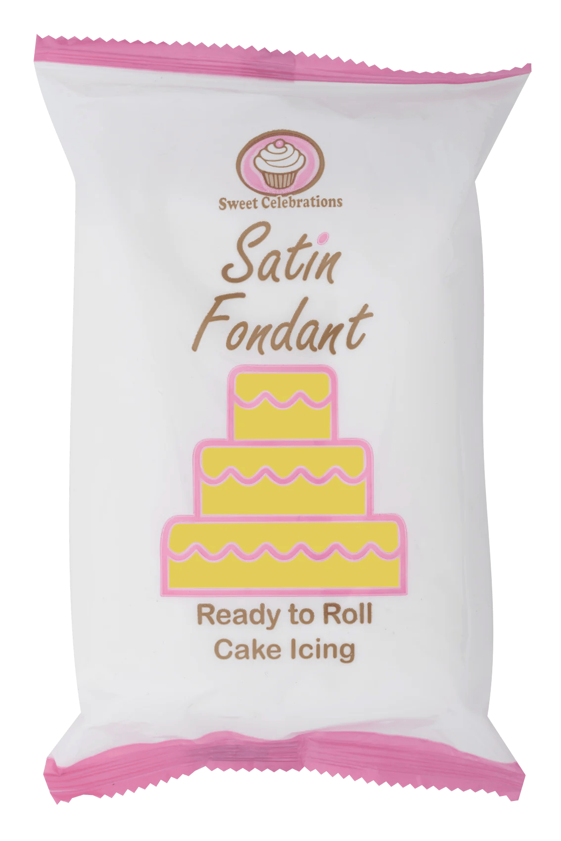 Sweet Celebration Satin Fondant 500g - Yellow