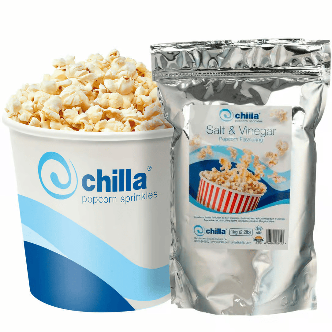 Chilla Salt & Vinegar Popcorn Sprinkles 1kg