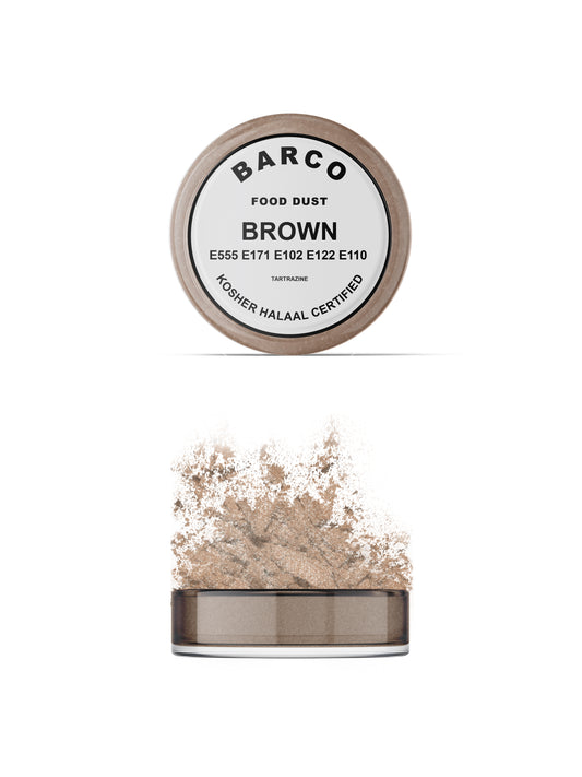 Barco Brown Sparkly Dust (White Label)