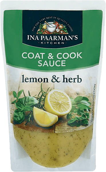 Ina Paarman's Lemon & Herb Coat 'n Cook Sauce 200ml