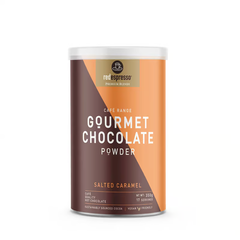 Red Espresso Salted Caramel Gourmet Hot Chocolate Tin 350g