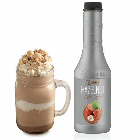 Chilla Hazelnut Gourmet Syrup 1lt