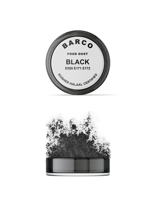 Barco Black Sparkly Dust (White Label)