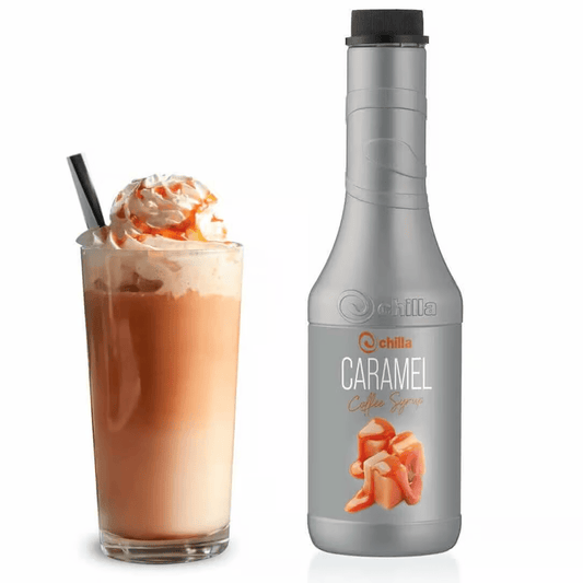 Chilla Caramel Gourmet Syrup 1lt