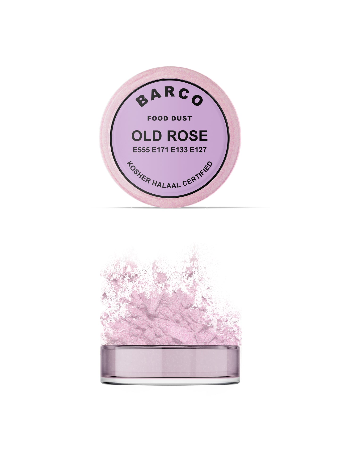 Barco Old Rose Pearly Dust 10ml (Lilac Label)