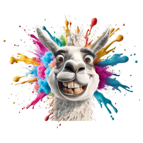 Happy Lama Face 3