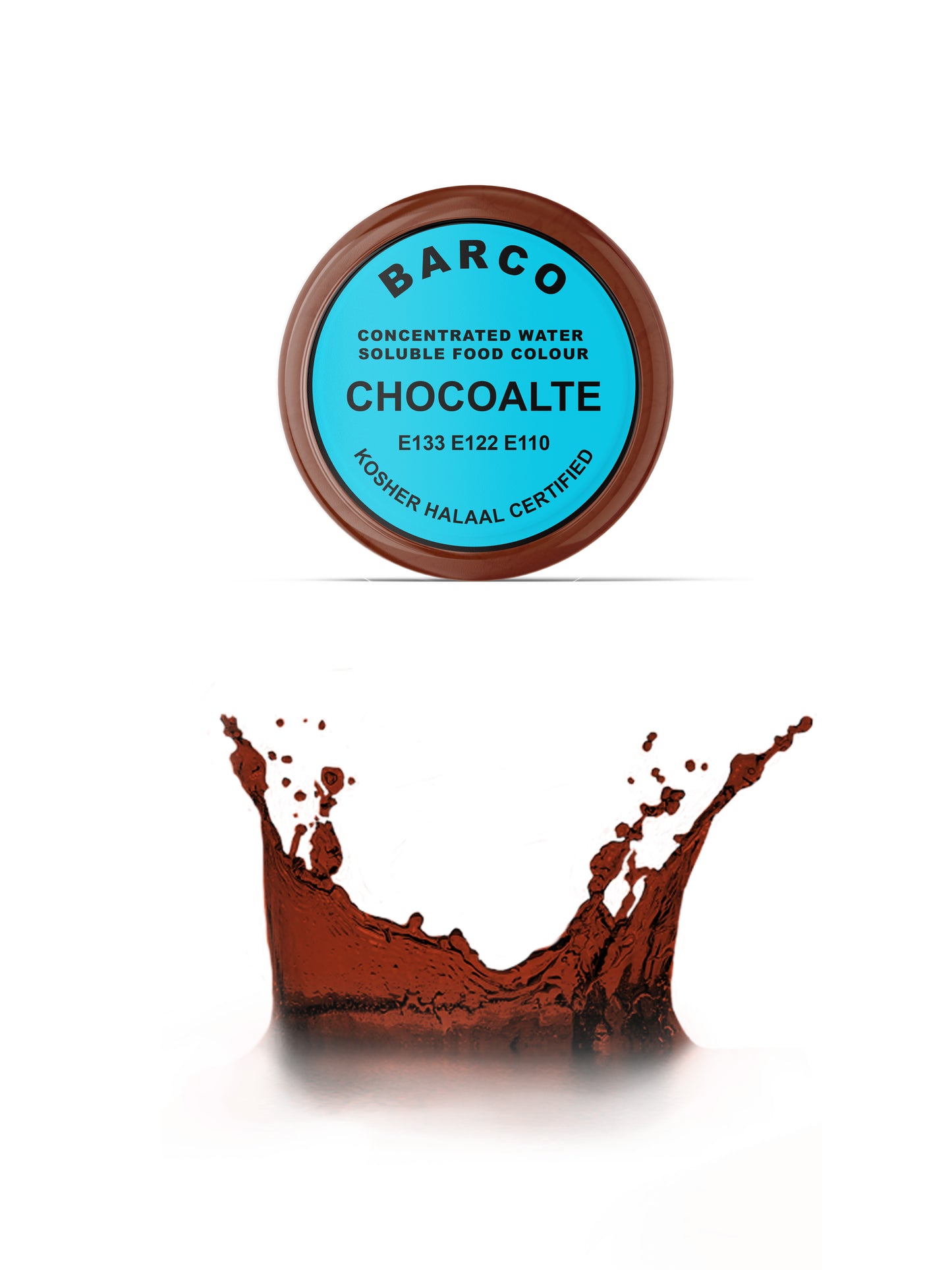 Barco Dark Brown Concentrated Colour Powder 10ml (Blue Label)