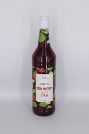 Strawberry Mint Sugar-Free Syrup 750ml