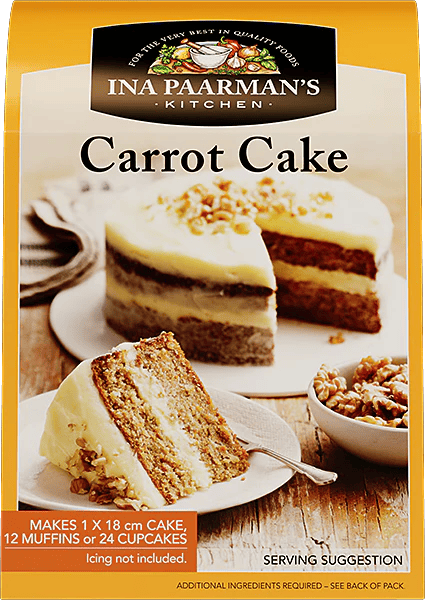 Ina Paarman's Carrot Cake Mix 595g