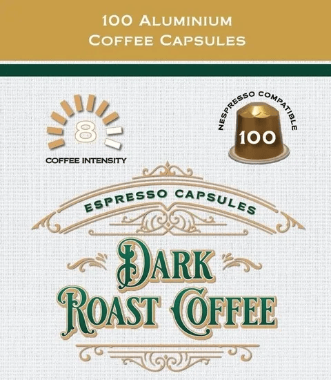 Mastertons Bulk Aluminium Capsules Dark (100’s)