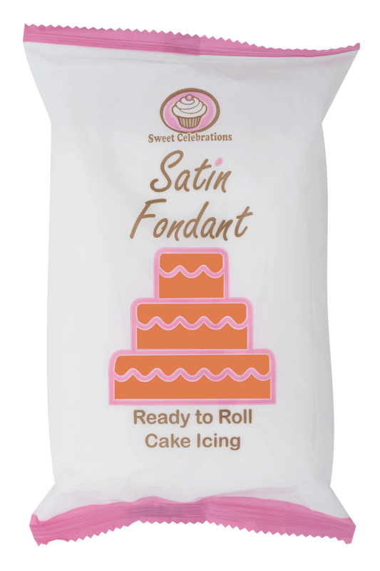 Sweet Celebration Satin Fondant 500g - Orange