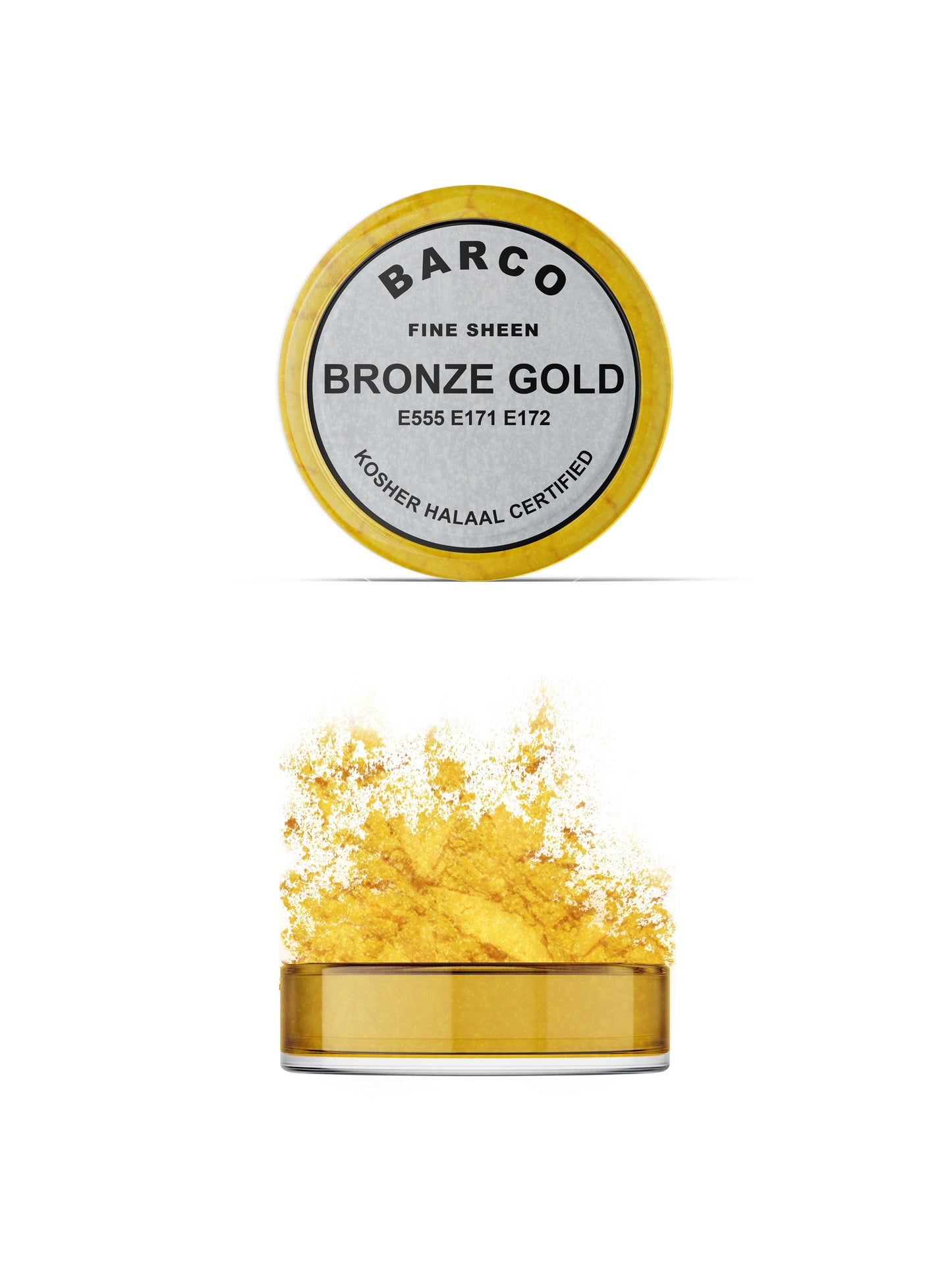 Barco Bronze Gold Metallic Dusting 50ml (Grey Label)