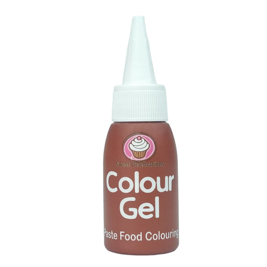 Sweet Celebration Food Colour Gel 50 ml - Dark Brown
