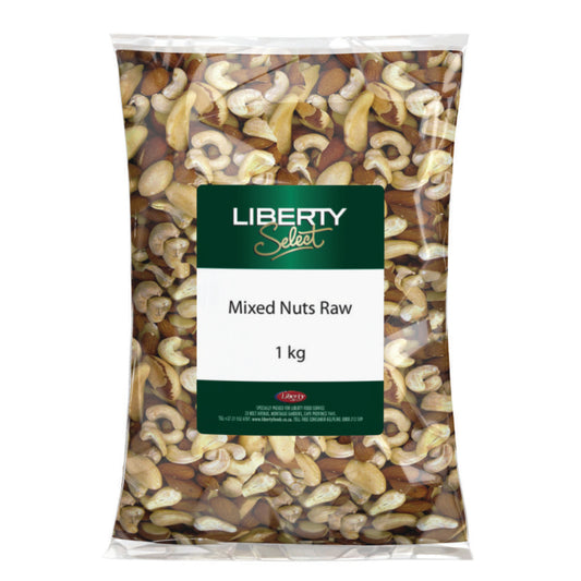 Liberty Select Mixed Nuts Raw 1kg