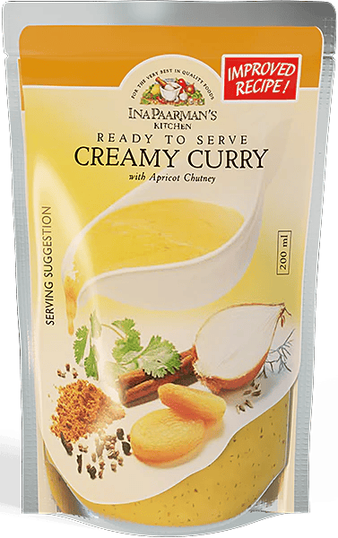 Ina Paarman's Creamy Curry Ready-to-Serve Sauce 200ml
