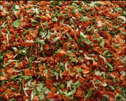 Dehydrated Vegetable Mix
