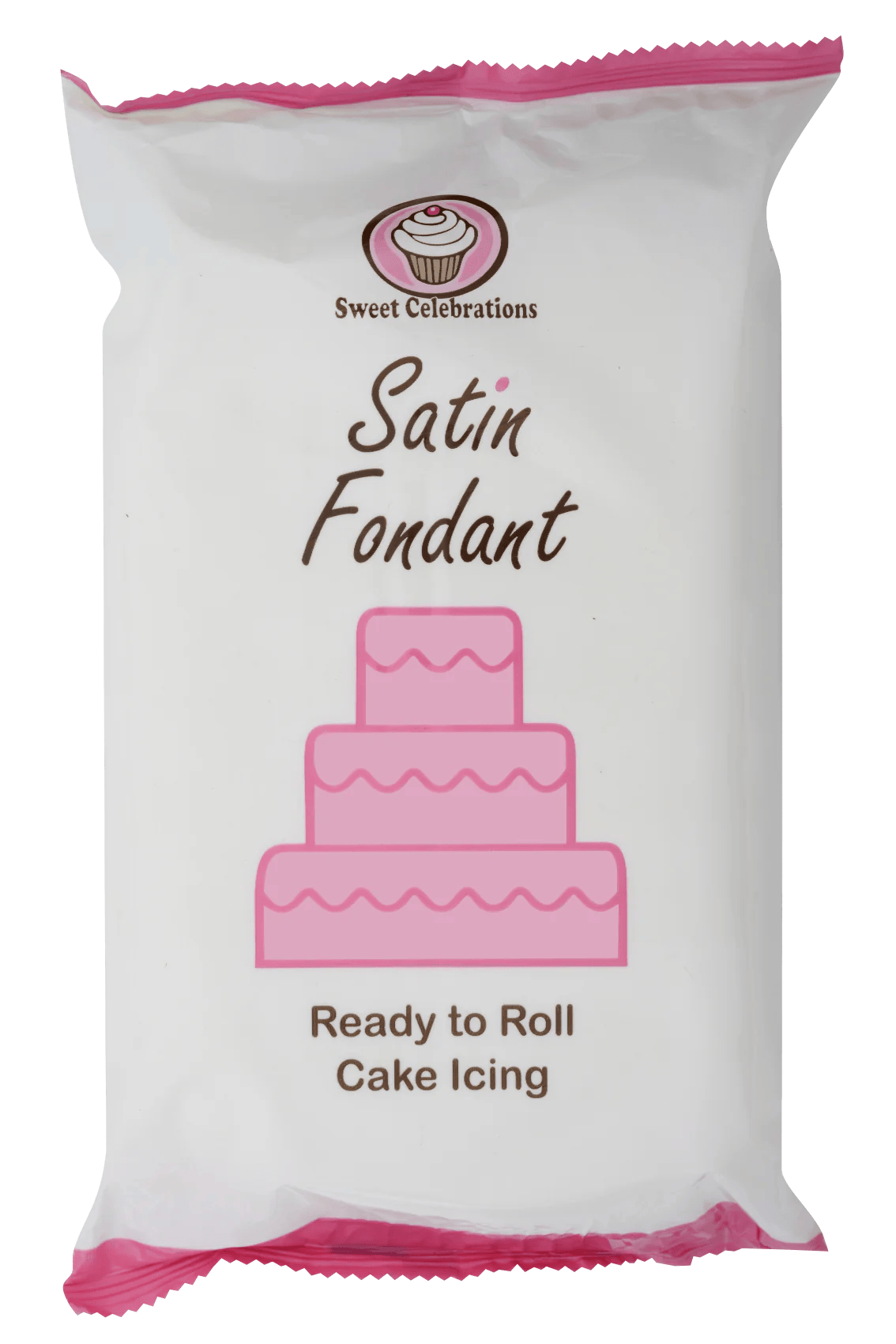 Sweet Celebration Satin Fondant 1kg - Baby Pink