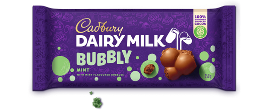 Cadbury Bubbly Mint 18 x 150g