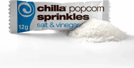 Chilla Salt & Vinegar Popcorn Sprinkles 12g