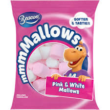 Beacon Mallows Pink White 300g